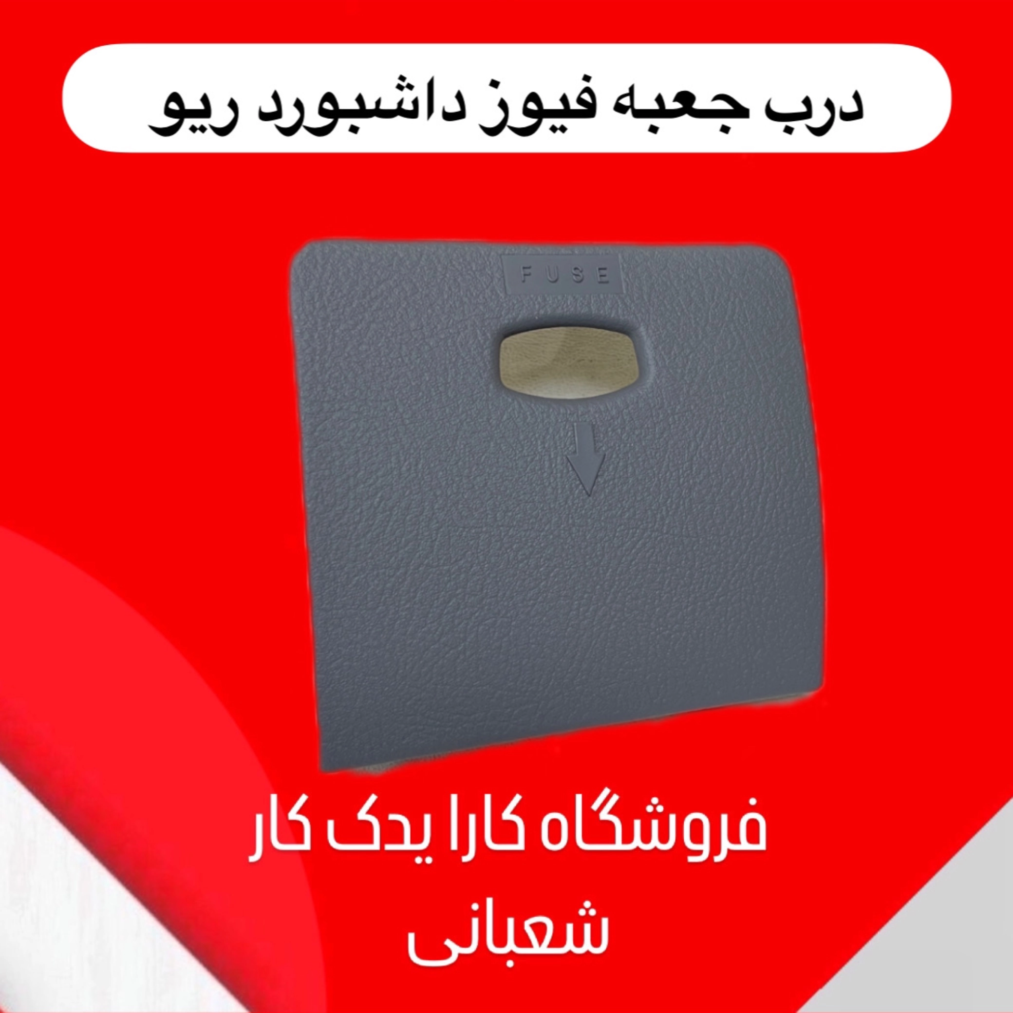 درب جعبه فیوز داشبورد ریو